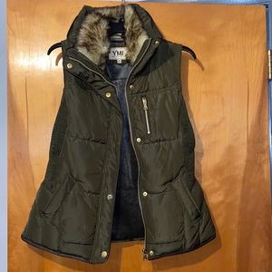 Army Green winter vest